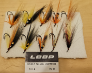 Sale Set 20 - Size 4 Loop Double Hook Flies