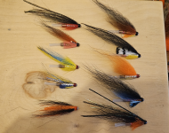 Sale Set 08 - 1" Copper Tube Flies